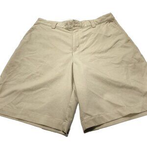 Adidas Men’s 34 Golf Shorts Khaki Casual Sportwear Missing Buttons** As Is**